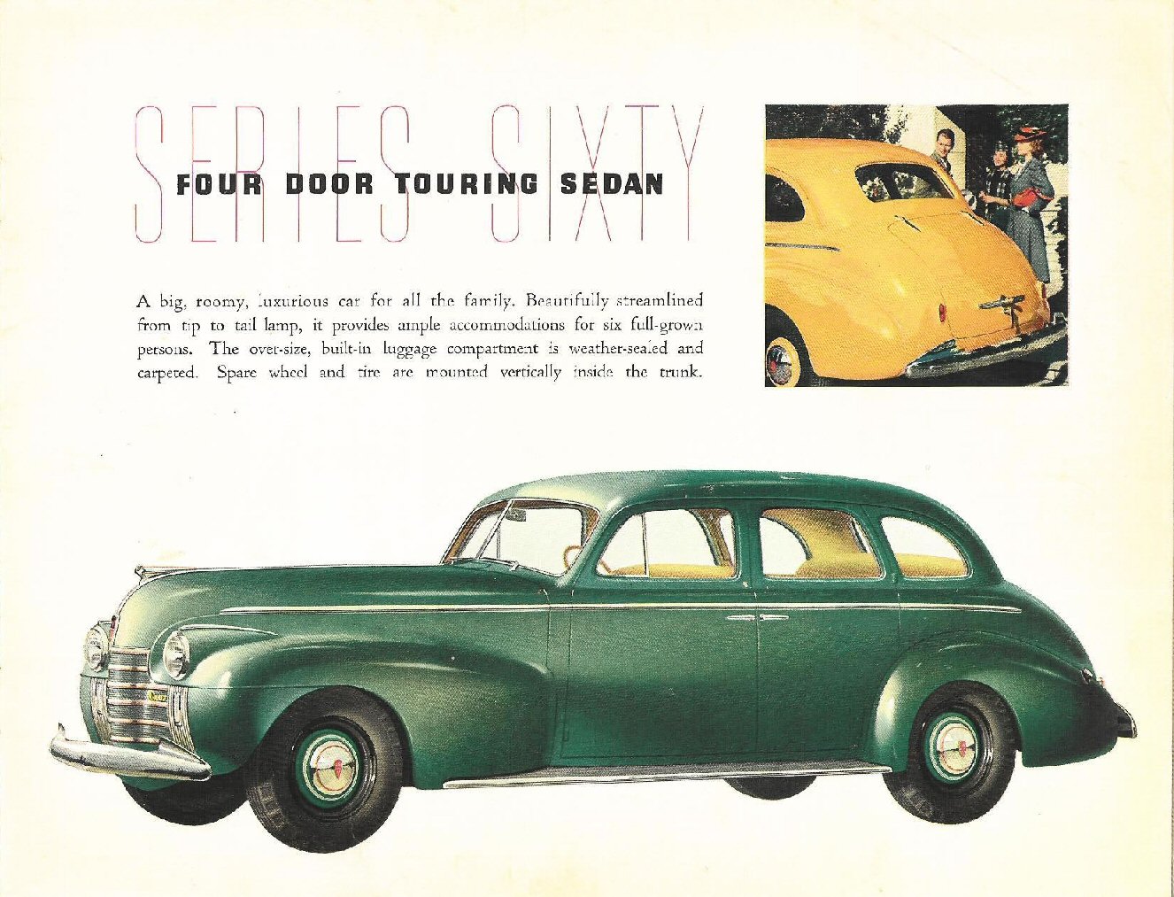 1940 Oldsmobile Sedan Brochure Page 2